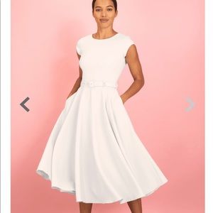 Pretty Dress Company Cap Sleeve Swing Dress UK14